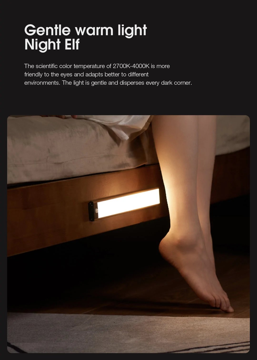 چراغ هوشمند کمد و کابینت شیائومی Yeelight ylcg005 LED Motion Sensor ...