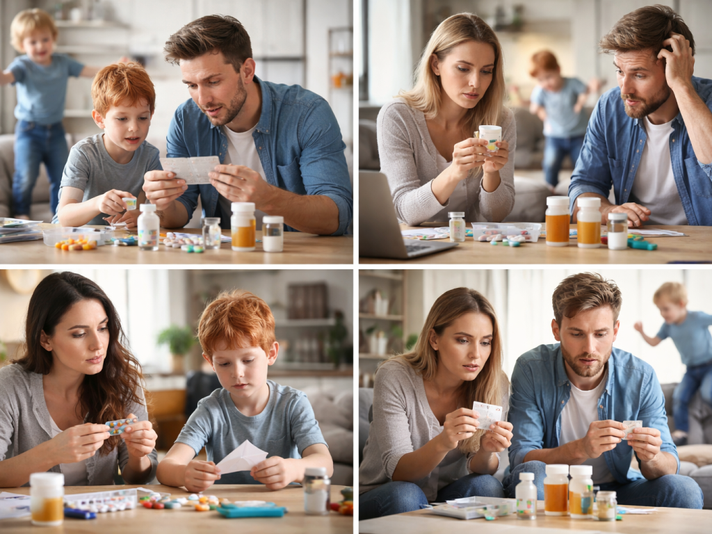 اشتباهات دارویی والدین در درمان بیش‌ فعالی کودک (ADHD) که می‌تواند نتیجه درمان را خراب کند