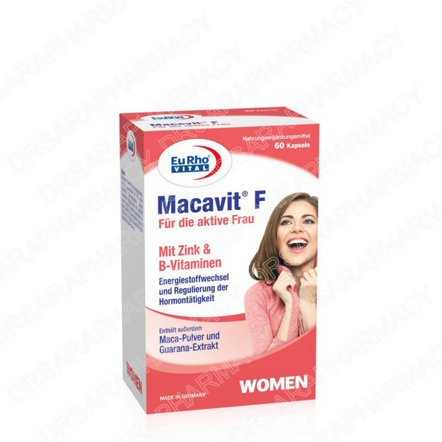 کپسول ماکاویت اف مخصوص بانوان یوروویتال