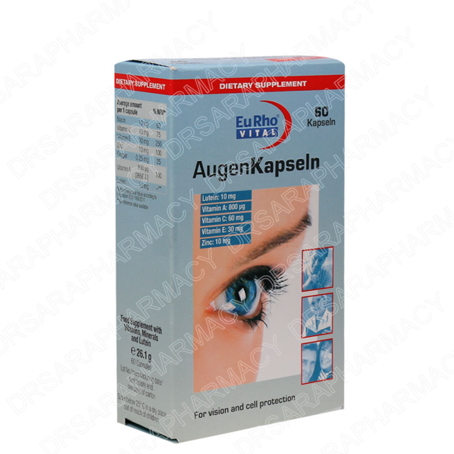کپسول  ۶۰ عددی چشم اوژن یوروویتال