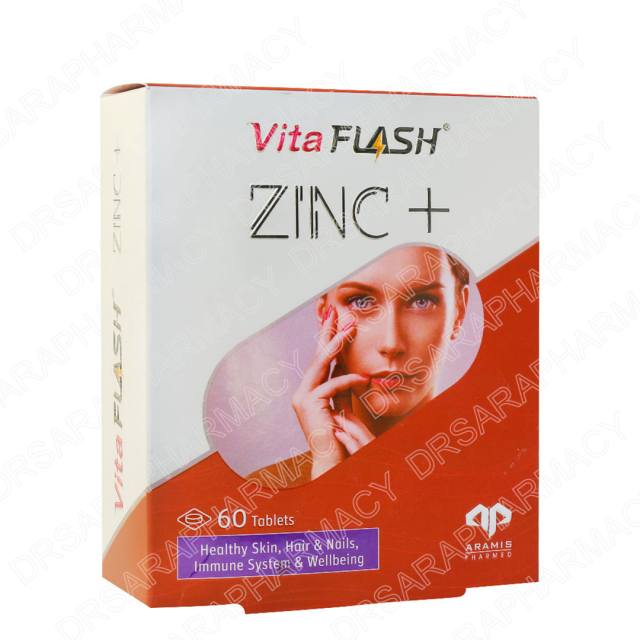 قرص ویتافلش زینک پلاس آرامیس فارمد 60 عددی