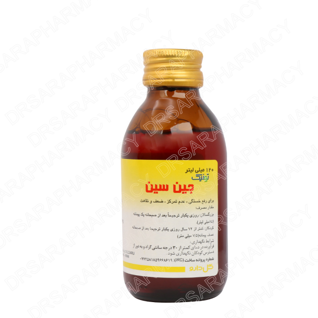تونیک جین سین گل دارو 120 میلی لیتری