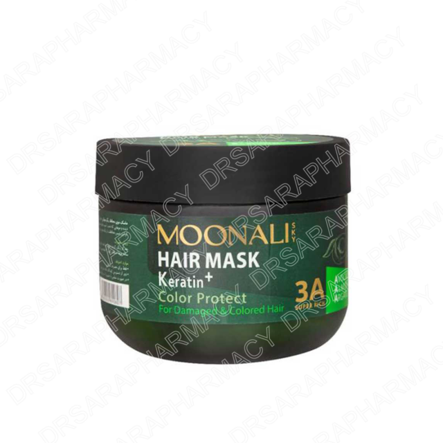 ماسک مو مونالی اسکای مناسب مو رنگ شده و آسیب دیده