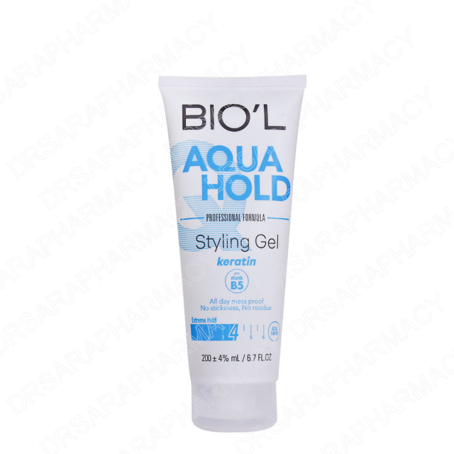 ژل حالت دهنده موی مرطوب بیول مدل AQUA Hold حجم 200 میلی لیتری
