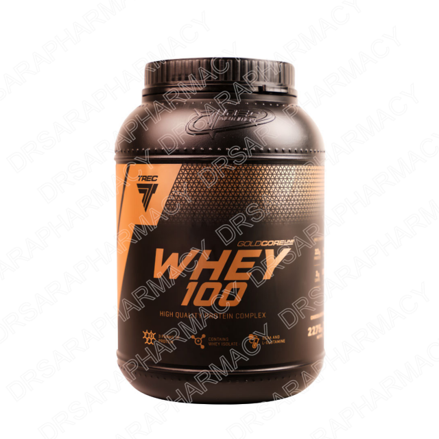 پودر پروتئین وی 100 گلد کر لاین ترک نوتریشن 2275 گرمی با طعم شکلات