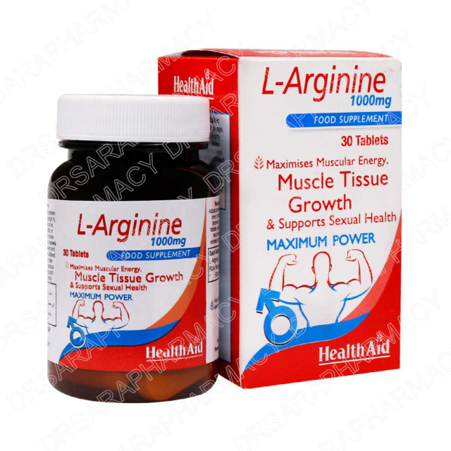 قرص ال آرژنین هلث اید 1000 میلی گرم