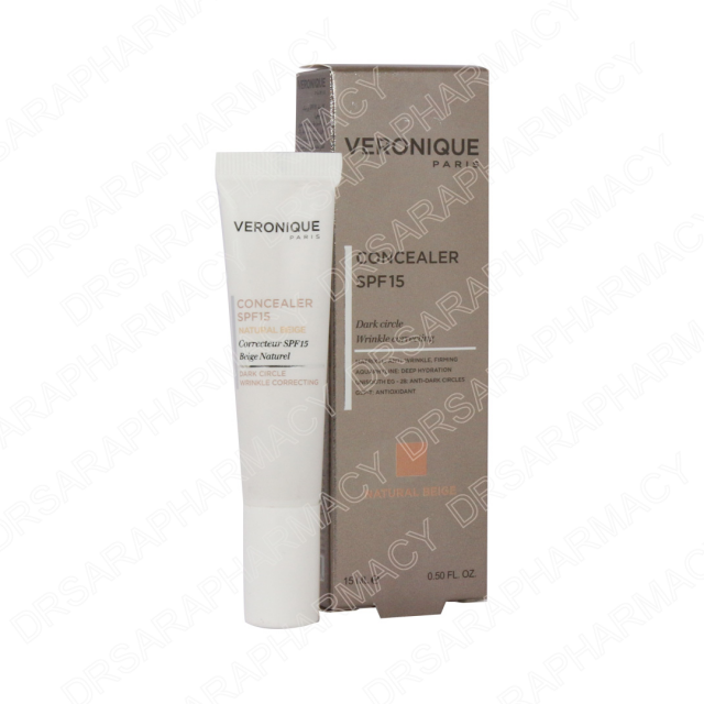 کانسیلر SPF15 ورونیک 15 میلی لیتری رز بژ