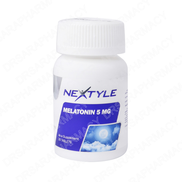 قرص ملاتونین 5 میلی گرم نکستایل 30 عددی