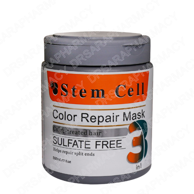 ماسک مو استم سل مخصوص موهای رنگ شده و هایلایت شده 500 میلی لیتری