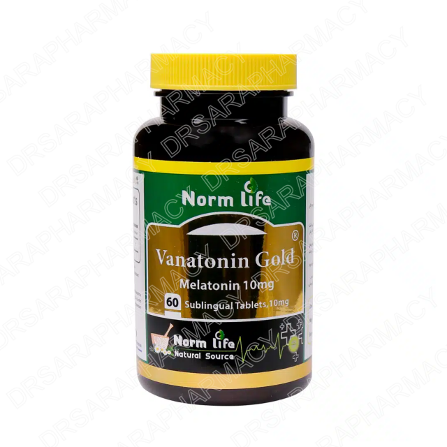 قرص زیر زبانی واناتونین گلد 10 نورم لایف 60 عددی