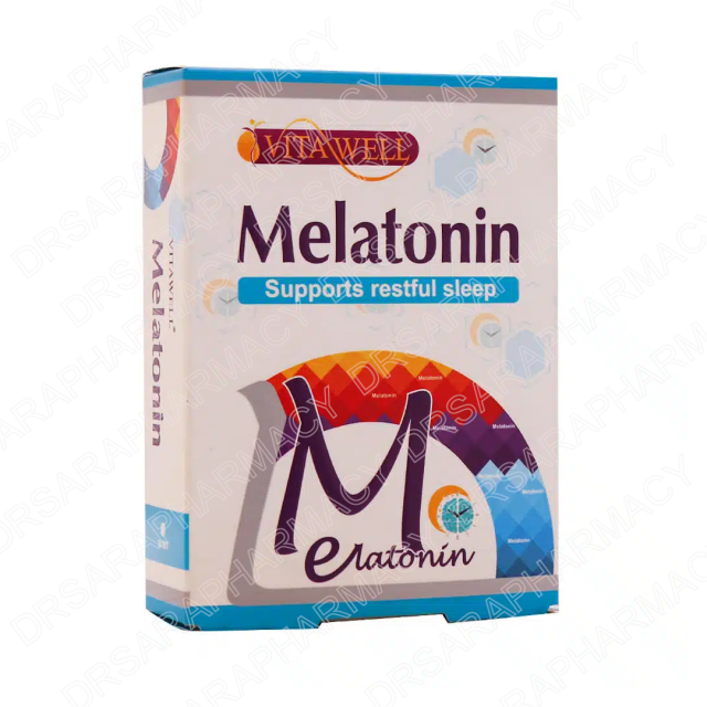 قرص ملاتونین 3 میلی گرم ویتاول 30 عددی