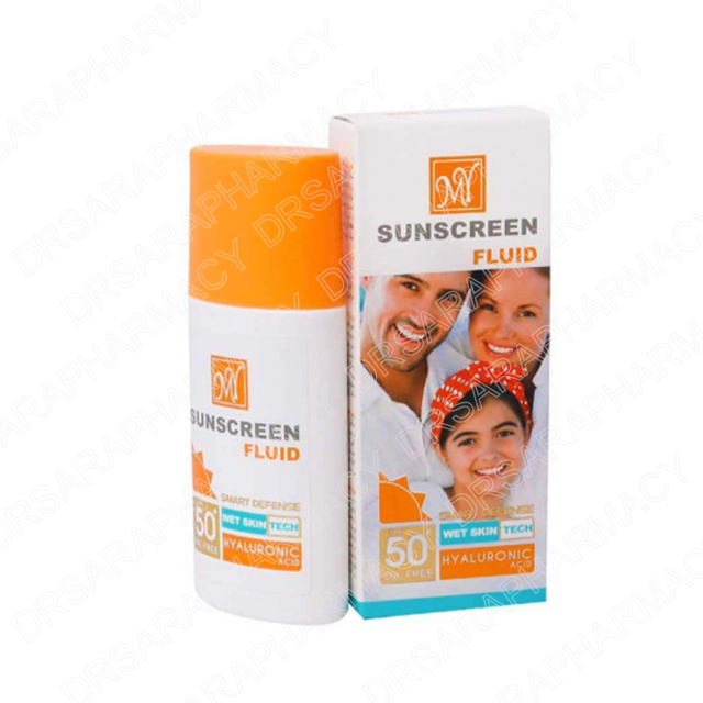 ضد آفتاب فلوئید فاقد چربی مای مدل اسمارت دیفنس با SPF50