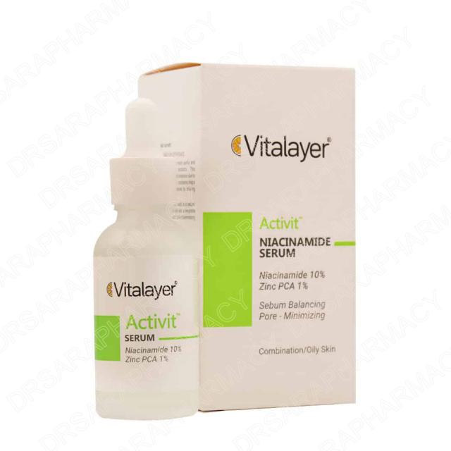 سرم نیاسینامید اکتی ویت ویتالیر 30 میلی لیتری