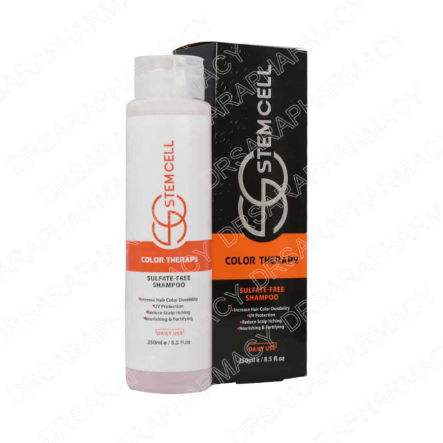 شامپو موهای رنگ شده استم سل ۲۵۰ میلی لیتری