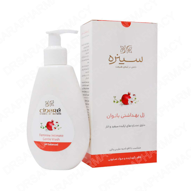 ژل بهداشتی بانوان سینره 180 میلی لیتر