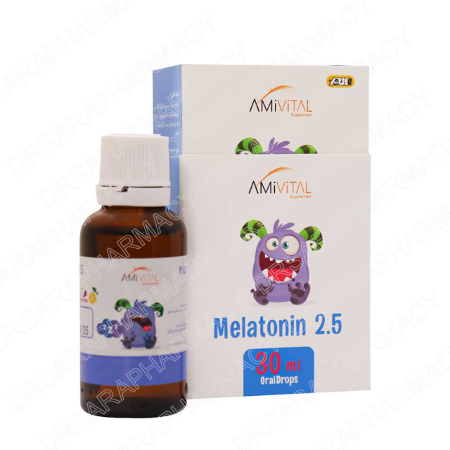 قطره ملاتونین 2.5 میلی گرم امی ویتال 30 میلی لیتری