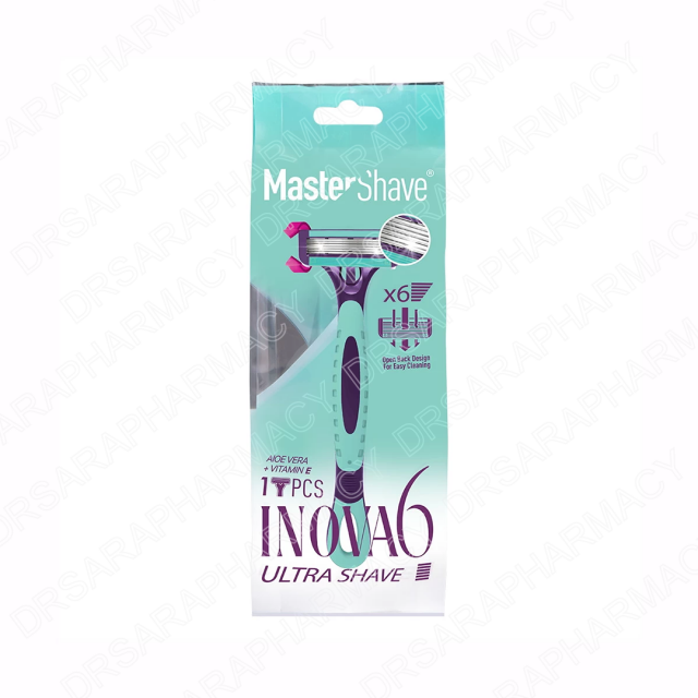 خودتراش زنانه شش لبه اینوا 6 مستر شیو