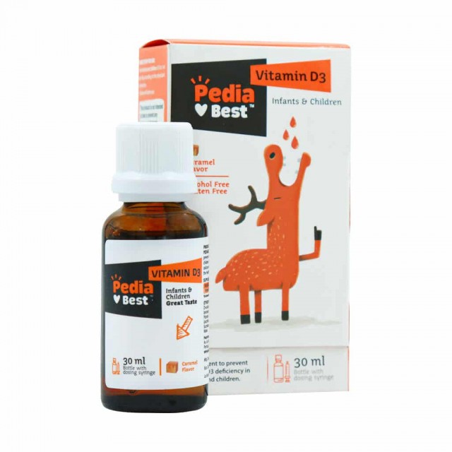 قطره ویتامین D3 پدیابست 30 میلی لیتری