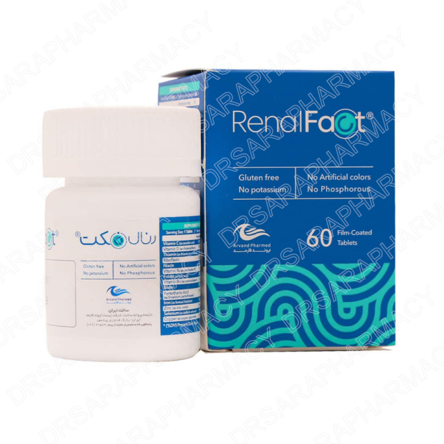 قرص رنال فکت اروند فارمد 60 عدد