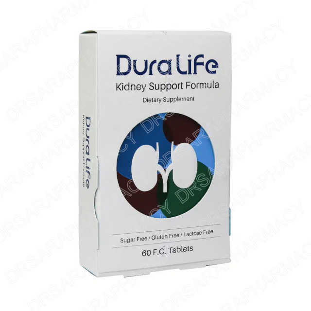 قرص مولتی ویتامین دورالایف کیدنی فاران شیمی مناسب بیماران کلیوی 60 عددی