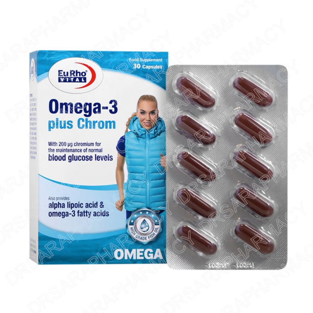 امگا 3 پلاس کروم یوروویتال