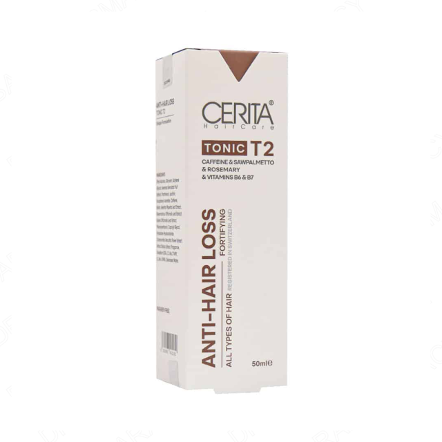 هیرتونیک گیاهی T۲ (تی دو) سریتا مناسب انواع مو