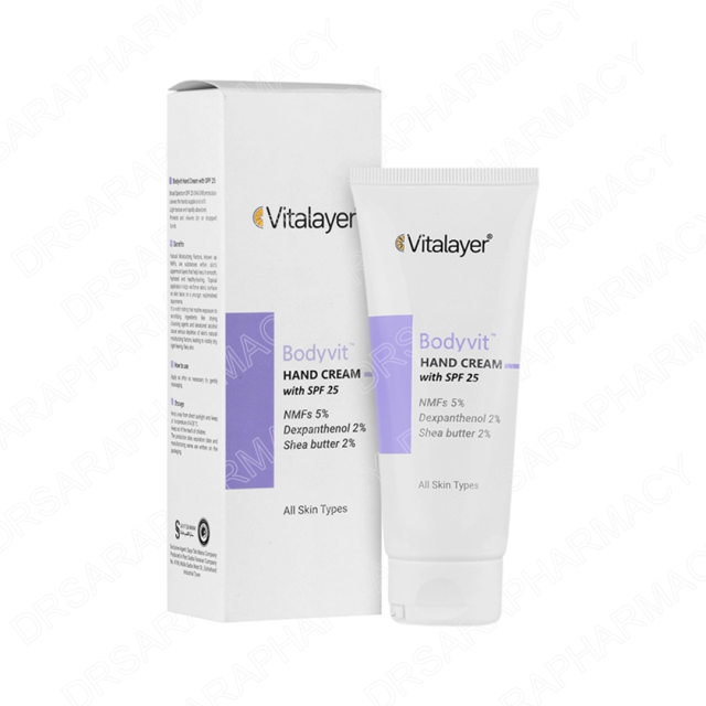 کرم مرطوب کننده دست بادی ویت SPF25 ویتالیر