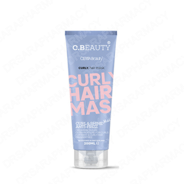 ماسک مو سی بیوتی مدل Curly حجم 200 میلی لیتری