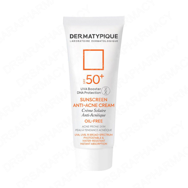 ضد آفتاب پوست چرب و جوش‌دار درماتیپیک +SPF50 | محافظت پیشرفته بدون ایجاد چربی