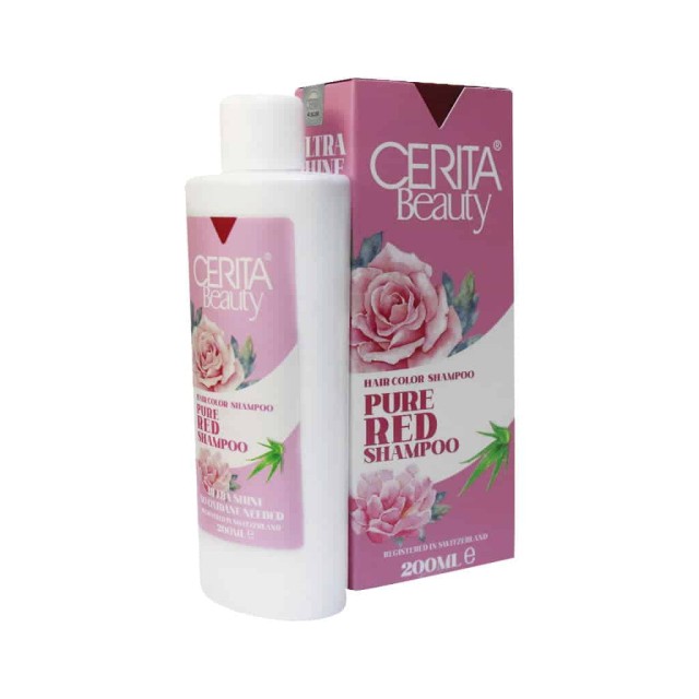 شامپو رنگساژ سریتا مدل Pure Red حجم 200 میلی لیتر