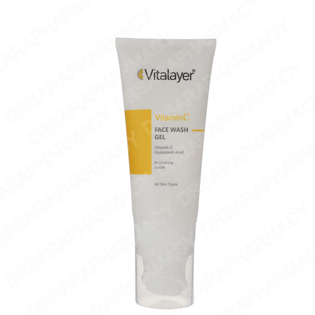 ژل شست و شوی و صورت ویتالیر مدل Vitamin C حجم 200 میلی لیتر