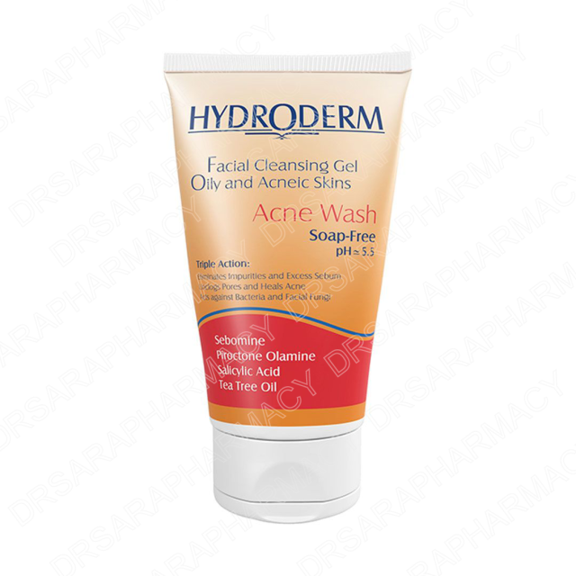 ژل شستشوی پوست چرب هیدرودرم
