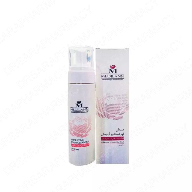 فوم شستشو و آبرسان پوست خشک مدیلن