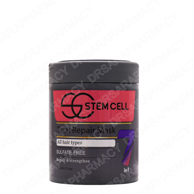 ماسک مو تقویت کننده استم سل مناسب موهای دارای وز