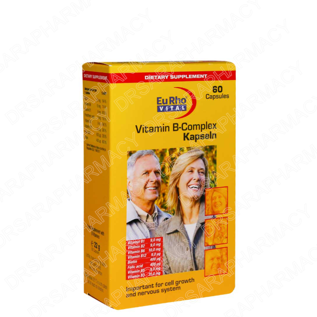 کپسول ویتامین ب کمپلکس یوروویتال