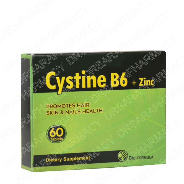 قرص سیستین B6 و زینک بایو فرمولا