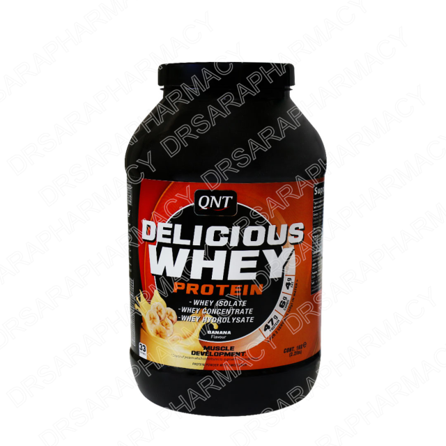 پودر دلیشس وی کیو ان تی با طعم موز 1 کیلوگرم