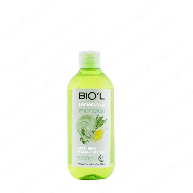 شامپو بدن بیول مدل Lemongrass حجم 400 میلی لیتر بیول