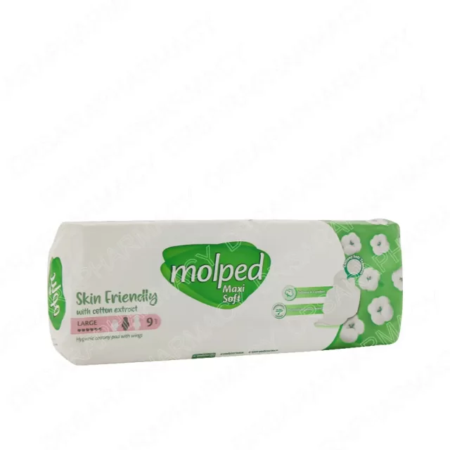 نوار بهداشتی مولپد سایز بزرگ 9 عددی