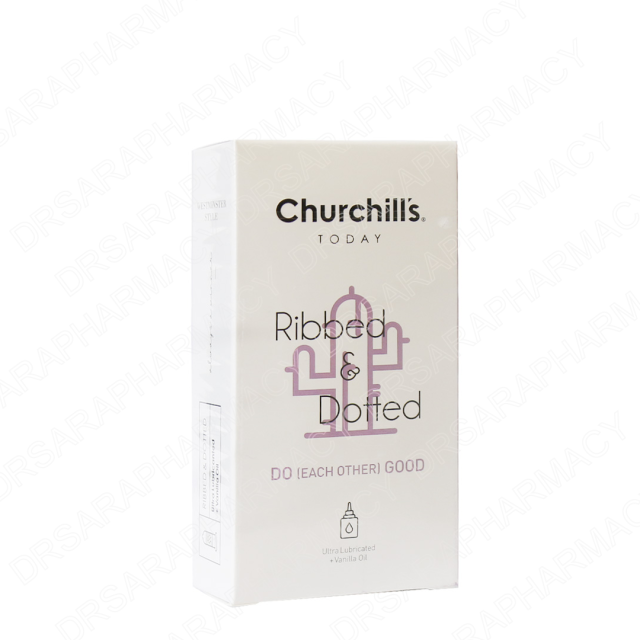 کاندوم خاردار و شیاردار وانیل چرچیلز 12 عدد