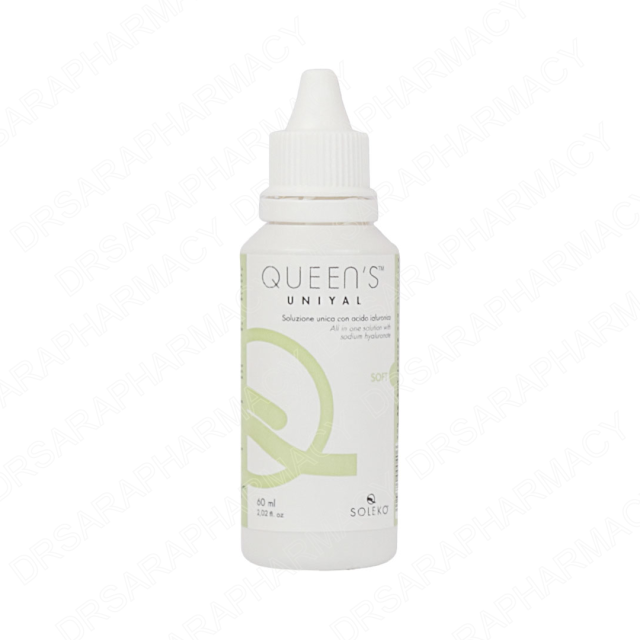 مایع شستشو لنز تماسی نرم کویینز یونیال سولکو ۶۰ میلی لیتر