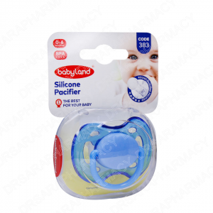 پستانک بیبی لند مدل 383 مناسب نوزادان از بدو تولد تا 6 ماهگی