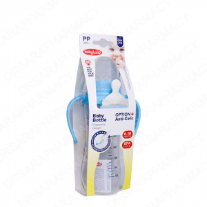 شیشه شیر دسته دار آنتی کولیک بیبی لند کد 248