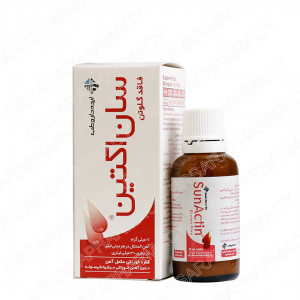 قطره آهن سان اکتین ایده داروطب فاقد گلوتن