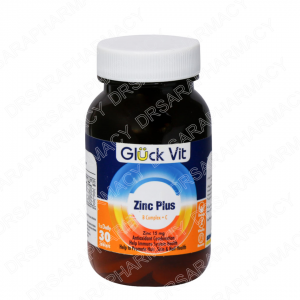 قرص 30 عددی زینک پلاس گلوک ویت