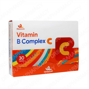 قرص 30 عددی ویتامین ب کمپلکس C ویتامین لایف