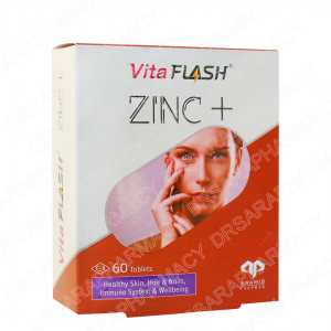 قرص ویتافلش زینک پلاس آرامیس فارمد 60 عددی