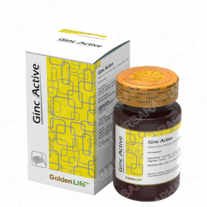 قرص جینک اکتیو گلدن لایف 30 عددی
