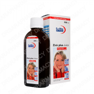 شربت زینک پلاس یوروویتال ۲۰۰ میلی لیتری