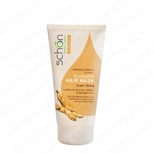 ماسک مو جینسینگ و کراتین شون مناسب موهای خیلی خشک، آسیب دیده و رنگ شده